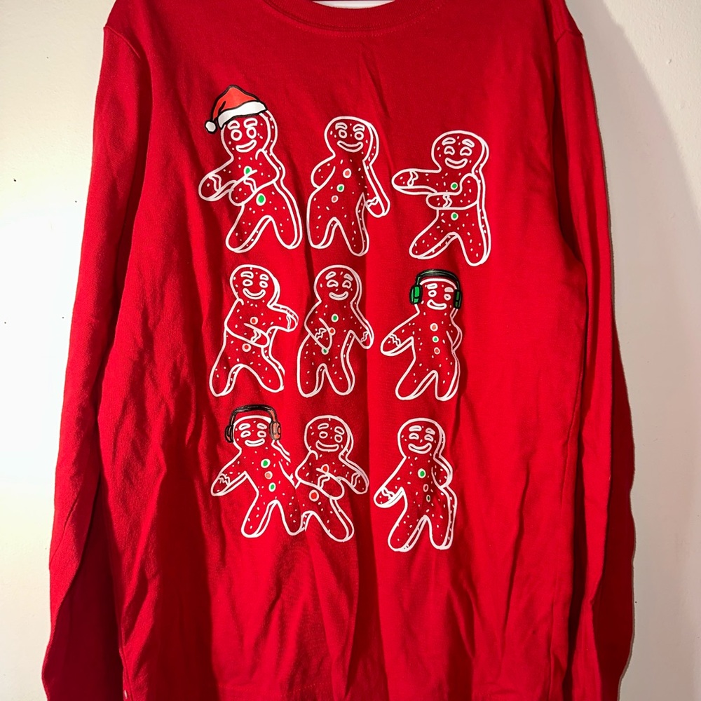 Long sleeve holiday tshirt